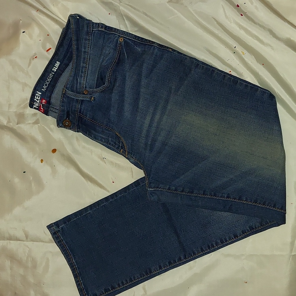 Women's Levi's Denizen five pocket denim jeans